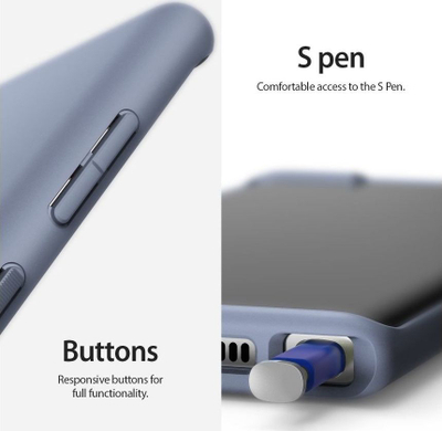 Kapak telefoni Ringke Air S për Samsung Galaxy Note 10 Plus, TPU i butë, shumë i hollë, gri livando