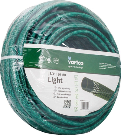 Zorrë kopshti Vartco Garden Hose 3/4", 30 m, transparente