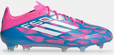 Këpucë futbolli Adidas F50 Elite FG, Sprintframe, për bar natyral, rozë blu