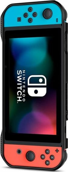 Mbulesë Spigen Rugged Armor për Nintendo Switch, TPU, antirrëshqitëse, e zezë