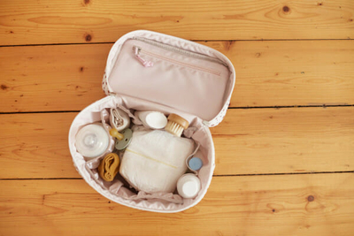 Shportë organizuese për bebe LÄSSIG Vanity Flowers Casual, me dorezë, shumëngjyrëshe