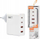 Karikues muri Somostel SMS Q24, 130W GaN, 2x USB C 2x USB, i bardhë