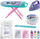 Set kreativ slime So Slime DIY SSC 158, efekt ndryshimi ngjyre, efekt tie dye, shumëngjyrësh