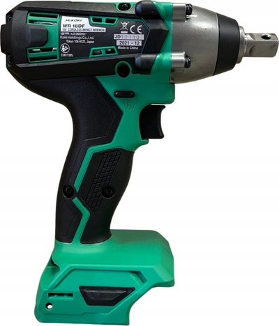Çelës goditës me bateri Hikoki WR18DF W4Z, 18V, trup pa bateri, jeshile e zezë