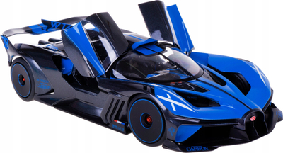 Maketi makinë Bburago 1:18 Bugatti Bolide, die-cast, e verdhë