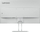 Monitor Lenovo L24i-4A, 23.8", 100Hz, FHD, i bardhë