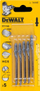 Teh sharre Dewalt tip T HCS (DT2168-QZ), 76x47mm, 5 copë