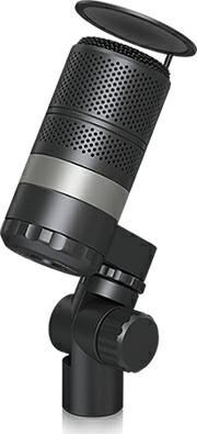 Mikrofon dinamik TC Helicon 0504-AAL86-000, superkardioid, me filtër pop, i zi