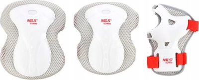 Set mbrojtës Nils Extreme H8334, madhësia M, i bardhë e kuqe