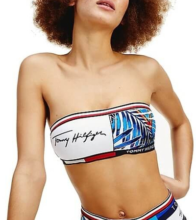Bikini/sutjena për femra Tommy Hilfiger, me dizajn shumëngjyrëshe, M