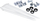 Patch panel InLine 10", 12 porta Keystone, 1U, gri