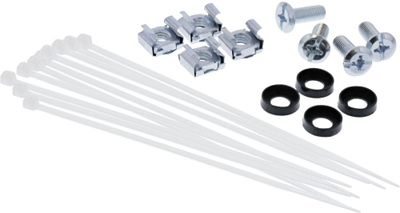 Patch panel InLine 10", 12 porta Keystone, 1U, gri