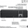 Tastierë Logitech MX, wireless, US INTL, grafit dhe e zezë