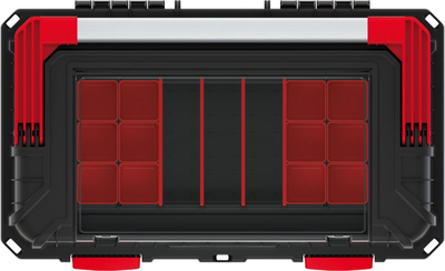 Kuti veglash Kistenberg Tool Case HEAVY, dorezë metalike, 50L, e zezë