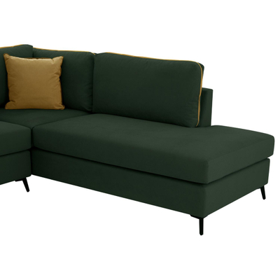 Sofa këndore DIVA (HM3254.17R), gjelbër