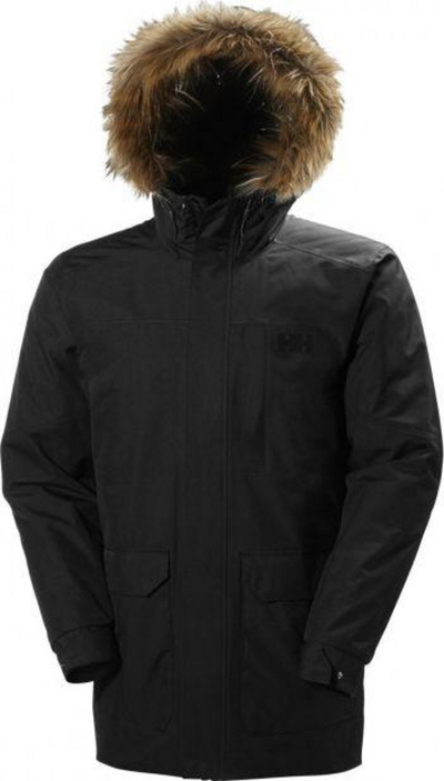 Xhaketë për meshkuj Helly Hansen DublinerParka Black, madhësia S, e zezë