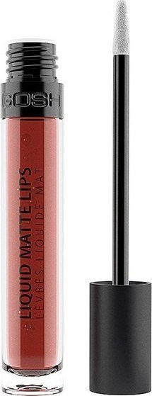 Buzëkuq i lëngshëm Gosh Copenhagen Liquid Matte, 003 Nougat Fudge, 4 ml, nude