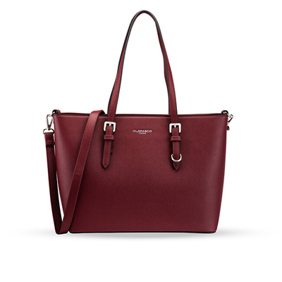 Çantë dore Flora & Co mFC0234, e kuqe e errët