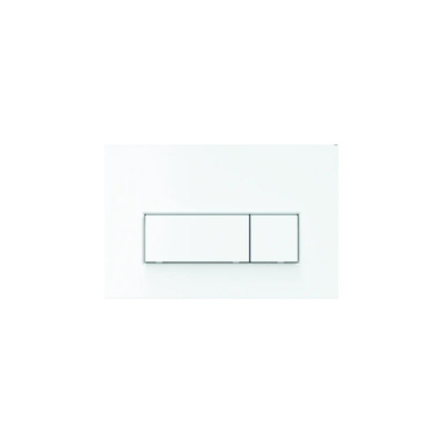 Buton shkarkimi Aquaform Optima Rectangle M570-GAM-01, plastikë, i bardhë me shkëlqim