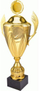 Декоративна купа Golden 4126/BP, метал, 57cm, златна боја
