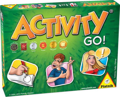 Lojë me shoqni Piatnik Activity Pocket, version për udhëtim, shumëngjyrëshe