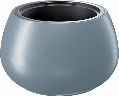 Vazo lulesh Conforama Freze Pot, ovale, 55L, gri e çelët