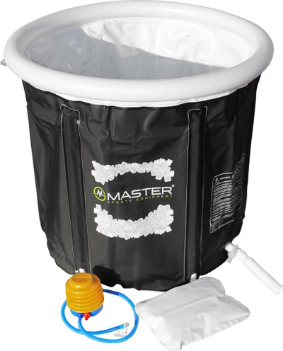 Vaskë portative për ujë të ftohtë MASTER Ice Tub, 75 x 75 cm, PVC, blu