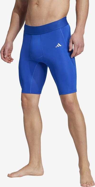 Pantallona të shkurtra adidas TechFit M JN7400, kompresion, Aeroready, blu