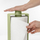 Држач за ролна хартија Green Polypropylene, за ролни 23 26 cm, зелен