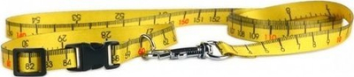 Qafore për qen Matteo Collar Tape Measure, 15mm, 24-40cm, e verdhë