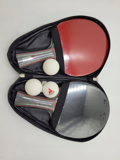 Set pingpongu JOOLA DUO Carbon, 2 paleta, 3 topa, 6 copë