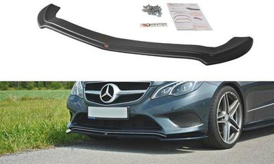 Spoiler tamponi përparmë Maxton Mercedes E W212 Coupe Cabrio, ABS, 2012-2017, i zi
