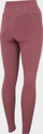 Leggings sportiv për femra 4F H4Z22 SPDF011, bel i lartë, teknologji 4FDry, burgundy