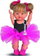 Kukull Magic Baby Fucsia Doll 3041, 30cm, balerinë, ngjyrë fuksia