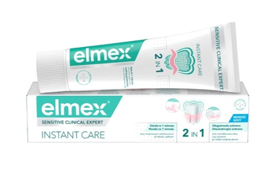 Pastë për dhëmbë Elmex Sensitive Clinical Expert Instant Care,75 ml