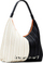 Çantë dore Desigual Bag Pleat Scala, e bardhë/zezë