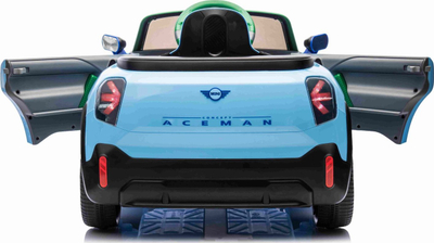 Електричен автомобил за деца Ramiz Mini Concept Aceman, 12V 9Ah, далечински управувач, сина боја