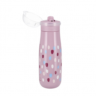 Gotë me pipë Nuk Mini-Me Flip Cup, 450 ml, për 12 muaj+, rozë