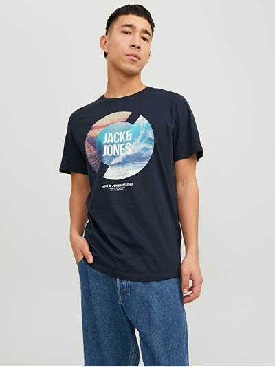 Maicë Jack&Jones JJTRESOR Regular Fit, e kaltër