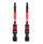 Set bitash Milwaukee Double Torsion T10 S2, 60mm, 2 copë