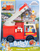 Lojë me figura Bluey Bingo Fire Truck, kamion zjarri lodër, shumëngjyrësh