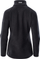 Xhakete fleece për gra Elbrus Maze 350, poliester 350 g/m², me zinxhir të plotë, e zezë