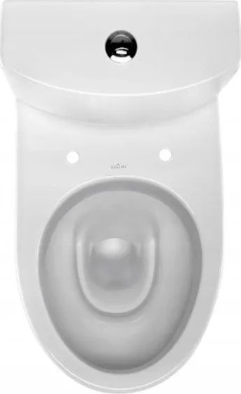 WC kompakt Cersanit Parva 306, 3/6 L, ulëse duroplast me mbyllje të butë, e bardhë