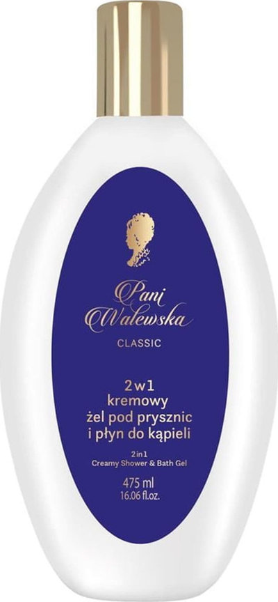 Xhel dushi edhe banje Pani Walewska Classic 2 në 1, për gra, 475 ml