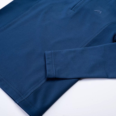 Bluza termike për fëmijë Martes Pago Top, masa 134, materiale poliestër elastan, blu