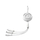 Kabllo karikimi Joyroom S-A40 Colorful Series 3 në 1, 1m, 3.5A, e bardhë