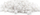 Kapturekë gërryese EXO Hard Cap White 10mm, granulim 150, 500 copë, e bardhë
