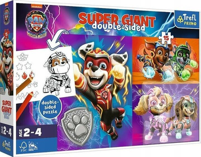 Puzzle gjigand Trefl Paw Patrol Wonderful Team, 15 copa