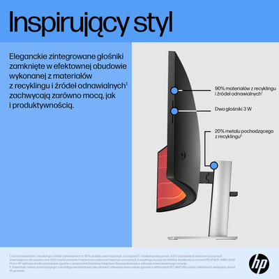 Монитор HP E45c G5, 44.5\", Dual QHD, црн
