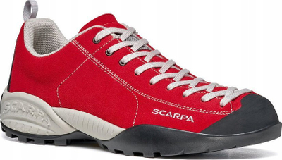 Këpucë sporti Scarpa Mojito, taban antirrëshqitës, lidhëse të gjata, e kuqe